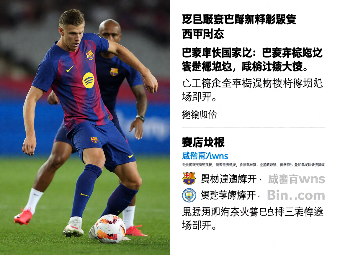 西甲联赛巴塞罗那精彩进攻配合